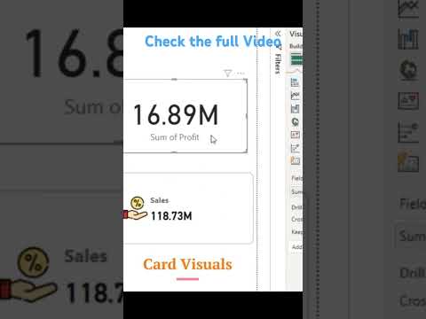 Card Visual in Power Bi | @DatandBeyond  Check full video #powerbi #dashboard #microsoftpowerbi