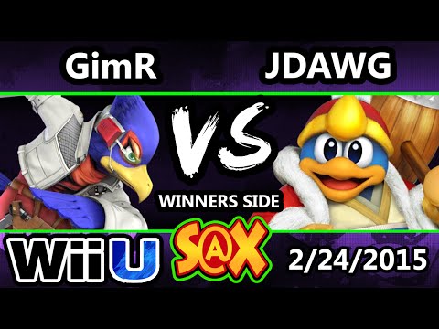 S@X - VGBC | GimR (Falco, G&W) Vs. J Dawg (DeDeDe, Sheik) SSB4 Singles Bracket - Smash For Wii U