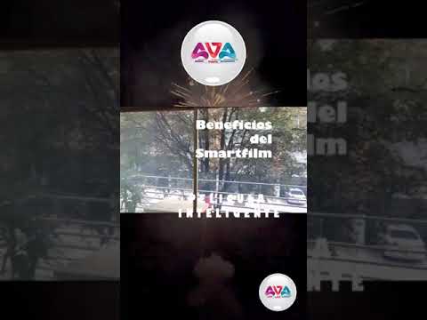 Película inteligente en puerta corredera Bogotá