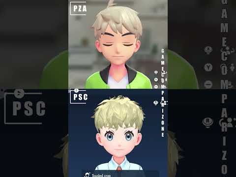 Pokemon Legends ZA vs Pokémon Scarlet hairstyles (switch 2 vs 1)