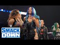 Sasha Banks Returns With A Royal Rumble Match Announcement SmackDown Jan 28 2022