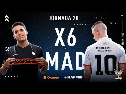 X6TENCE VS MAD LIONS E.C. | SUPERLIGA ORANGE CLASH ROYALE | (partido 5) Jornada 20