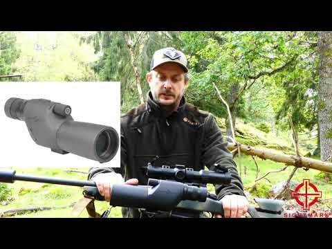 The SIGHTMARK SOLITUDE and Sightmark Latitude Tactical 20-60x80 spotting scope!