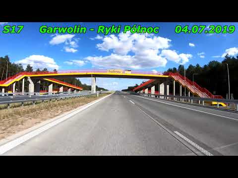S17 Garwolin - Ryki Północ # otwarcie odcinka 30km # 2019-07-04