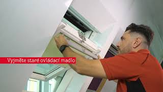 Výměna horního madla VELUX