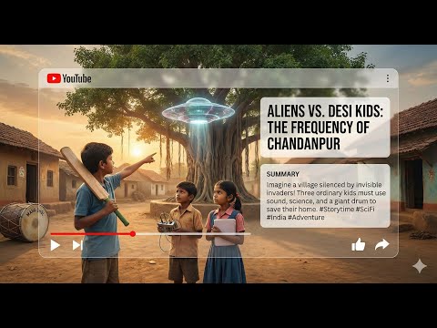 The Day the Village Went Silent: Aliens vs. Desi Kids 🛸 🤫