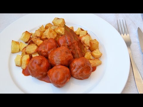 Beef Meatballs in Tomato Sauce - How to Make Homemade Meatballs from Scratch