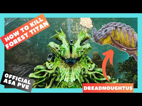 ASA Official PVE: How to kill Forest Titan (Extinction) SOLO