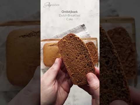 Dutch Spiced Breakfast Cake (Ontbijtkoek) video thumbnail