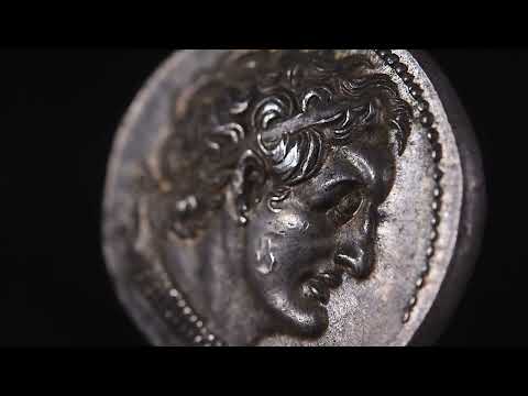 Moeda, Egito, Ptolemy VI, Tetradrachm, 180-170 BC, Alexandria, Pedigree