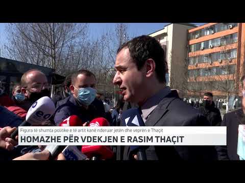 HOMAZHE PËR VDEKJEN E RASIM THAÇIT | T7