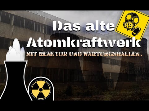 Das alte Atomkraftwerk mit Reaktor und Wartungshallen | Lost Place