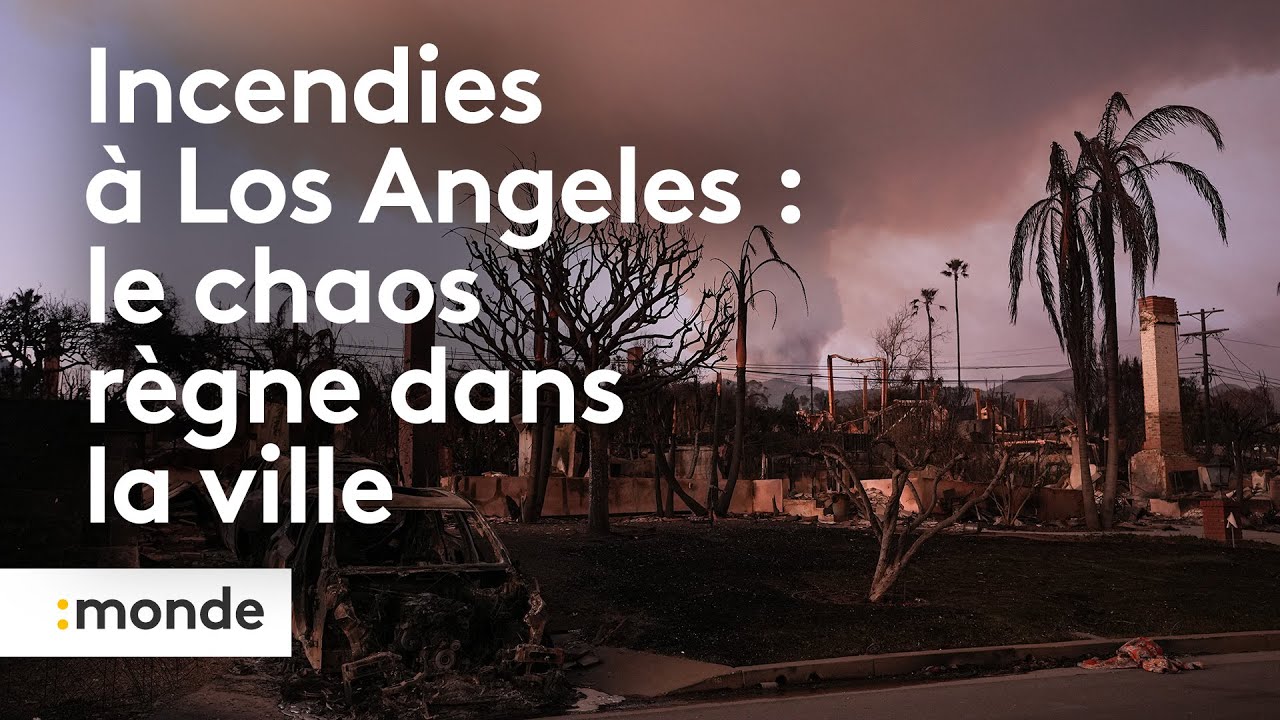 Incendies en Californie : le chaos règne à Los Angeles