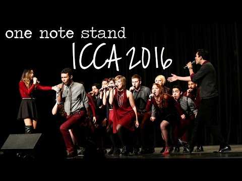 ICCA 2016 Set - One Note Stand A Cappella