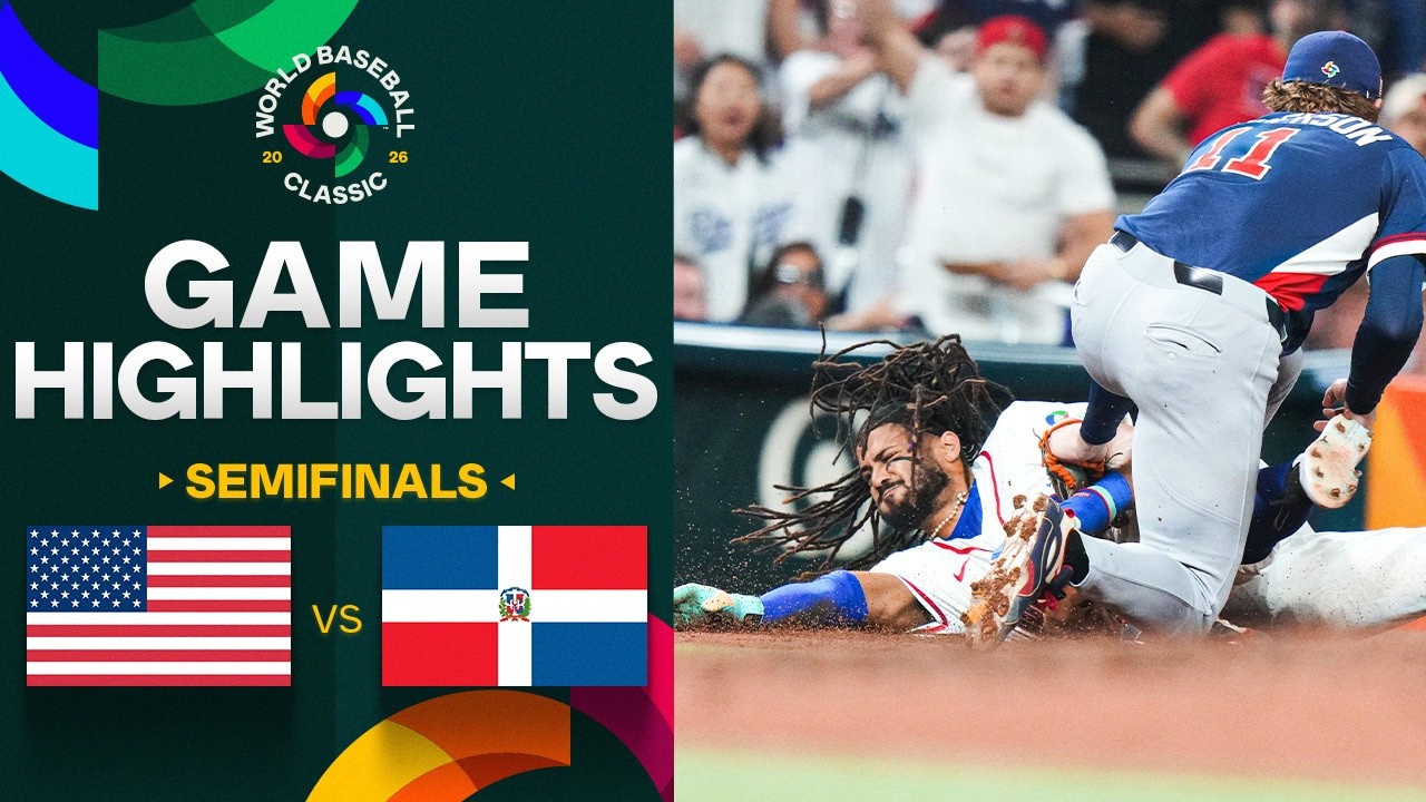USA vs. Dominican Republic 2026 World Baseball Classic | Game Highlights