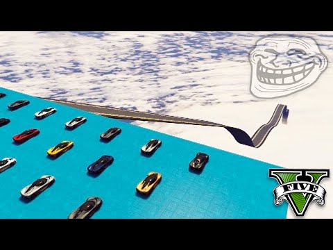 GTA V Online: A MEGA RAMPA INFINITA no CÉU... DEU MUITO RUIM, E ME FERREI 😫