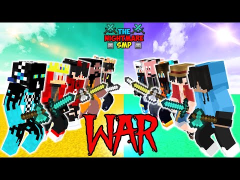 XR playz - 😰 Insane WAR Against Outpost Members on our Minecraft Nightmare SMP Server | SMP End? | Hindi