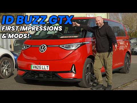 VW ID Buzz GTX LWB first impressions! Real-world range, spec & modifications already?!