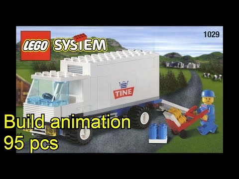 LEGO SET: 1029 - MILK DELIVERY TRUCK - TINE [1999]