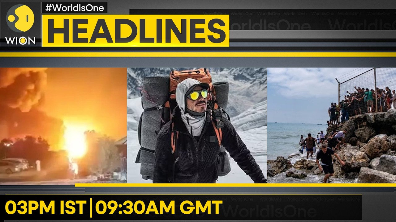 18 Died Trying to Reach Spain's Ceuta | Iran's Strikes Kuwait's Airbase | WION HEADLINES