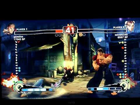 SSF4: Daigo (Ryu) vs satoshi246 (Chun Li) - Japanese XBL ranked