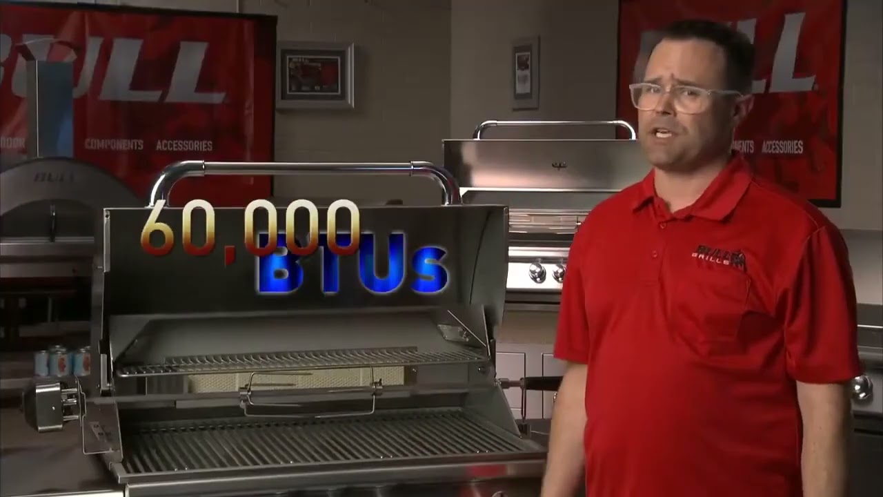 Bull Angus 4-burner gas grill complete review video outdoor kitchen