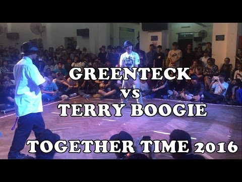 GREENTECK vs TERRY BOOGIE - POPPING SEMI FINAL - TOGETHER TIME 2016