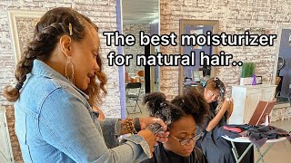 THE BEST MOISTURIZER FOR NATURAL HAIR 💦💧 |HOW ARE YOU STYLING IT!?