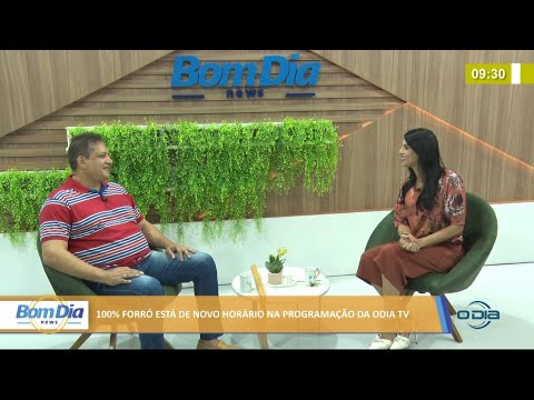 100% Forró está de novo horário na programação da O Dia Tv 03 08 2021