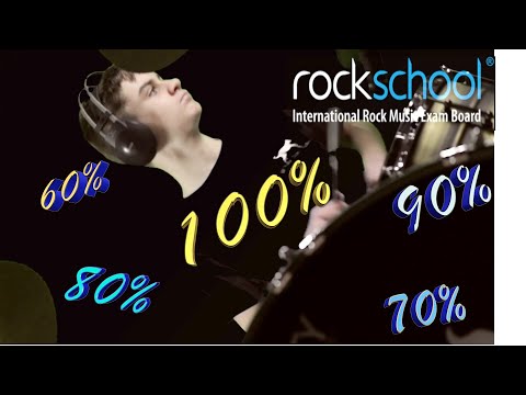 Back In Black - Rockshool Drums Grade 3 Backing Track 70%, 80%, 90% & Full Tempo