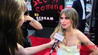 Carlson Young Interviewed at MTV'S Scream Premiere at LA Film Festival 2015 #MTVScream #LAFF video