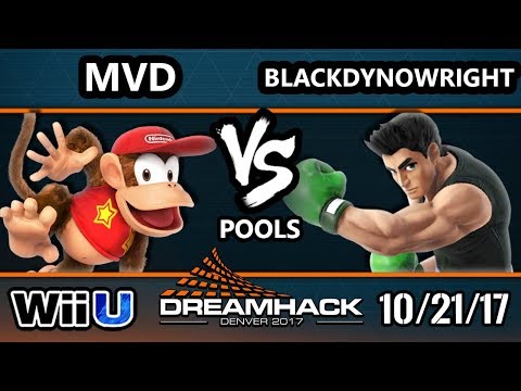 DHDEN17 Smash 4 - PG | MVD (Diddy) Vs. BlackDynoWright (Little Mac) - Wii U Singles Pools