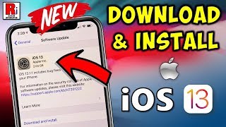 HOW TO DOWNLOAD AND INSTALL iOS 13 ON YOUR iOS DEVICE