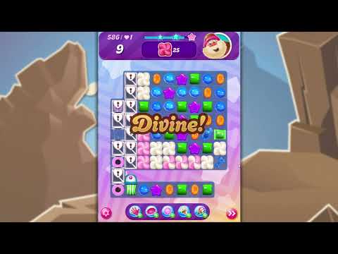 Candy Crush Saga LEVEL 586 (new version*)✔️
