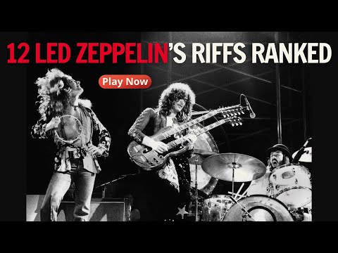 LED ZEPPELIN'S Most Powerful Guitar Riffs RANKED | From Blues Roots to Rock Gods