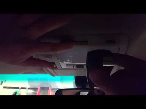 Program pg-4500 garage door for homelink