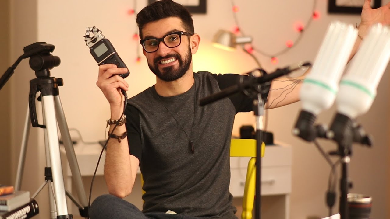 Como montar um estúdio de gravação de vídeos em casa (e dicas sobre os equipamentos essenciais)