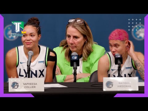 Napheesa Collier, Natisha Hiedeman & Cheryl Reeve FLEX on the league after Lynx BEAT Wings