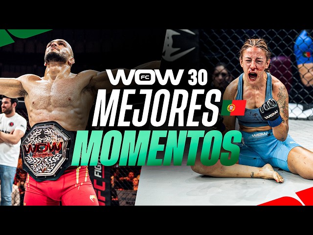 WOW 30 Lisbon Best Moments | Machado, Fiore, Gomes & a Wild WOW FC Night