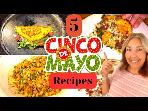 5 Easy Mexican Recipes You Can't Miss! Must Try Recipes! #cincodemayo #mexicanfood