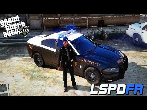GTA 5 LSPDFR 0.4.3 POLICE MOD - PATROLLING THE AREA