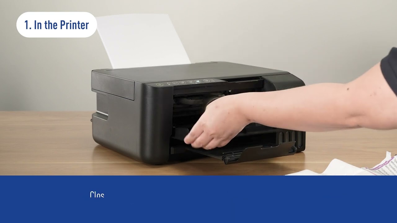 Hướng dẫn xử lý kẹt giấy máy in Epson EcoTank L1350