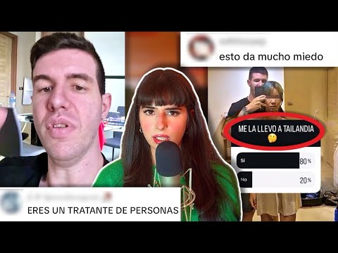 El tiktoker que convierte la trata de personas en contenido