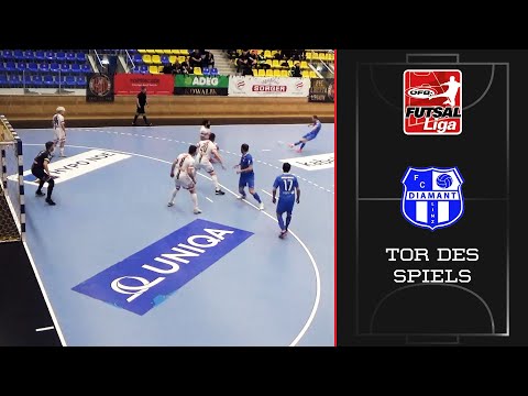Mit voller Wucht ins Kreuzeck - Adis Muhamedagic (FC Diamant Linz) 1. ÖFB Futsal Liga