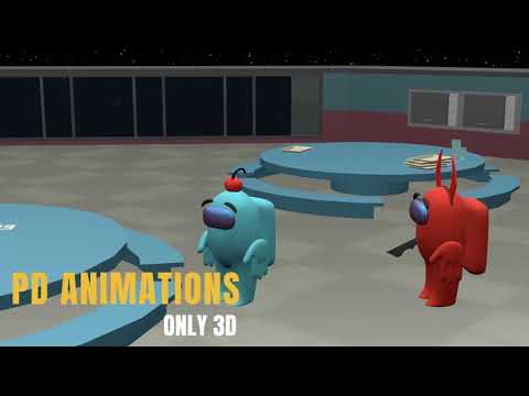 Among us Funny Animation | Dame Da ne Baka Mitai