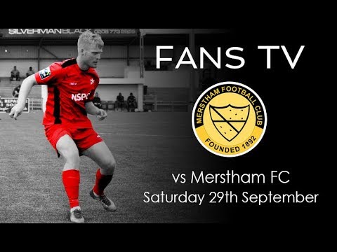HIGHLIGHTS - Merstham F.C vs Carshalton Athletic 29.09.2018