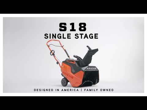 Ariens S18 Single Stage Electric start in Pittsfield, Massachusetts - Video 1