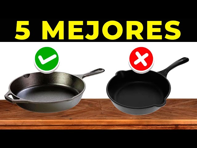 Vídeo relacionado con Lodge Sartén de hierro fundido, presazonada con soporte de silicona para mango caliente, 10.25 pulgadas de diámetro, silicona negra y roja (L8SK3ASHH41B)