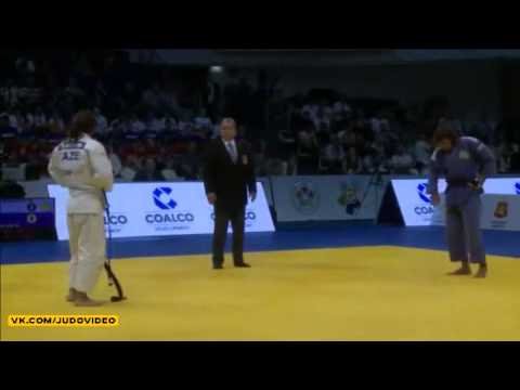 2013 Grand Slam Moscow (-57kg Bronze) SILVA Rafaela (BRA) - GASIMOVA Kifayat (AZE)