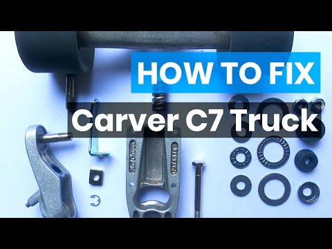 A quick tutorial on how to assemble a Carver C7 truck